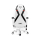 Diablo Chairs X-Horn 2.0 Normal Size Biało-czarny - 1208682 - zdjęcie 4